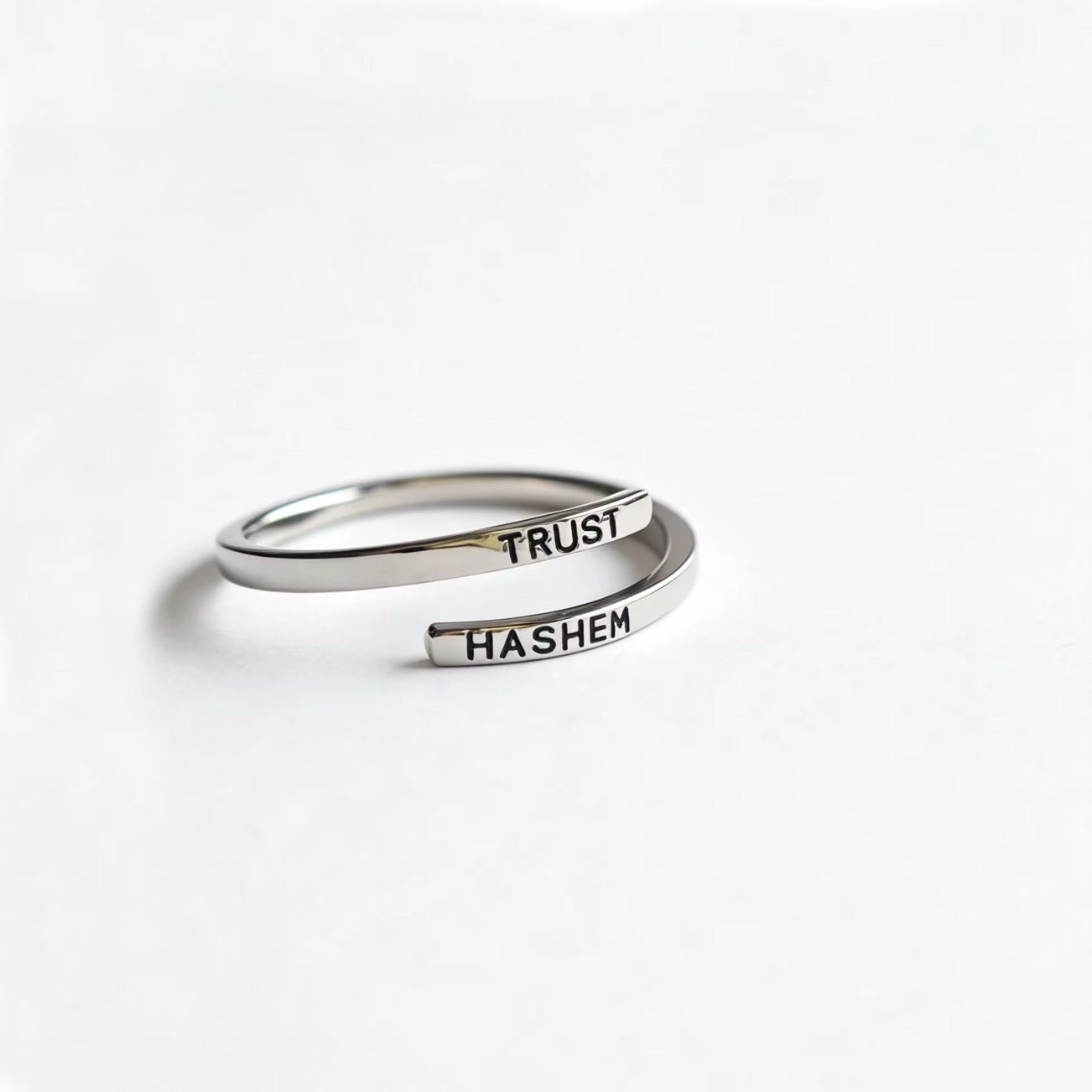 Trust Hashem Ring SILVER