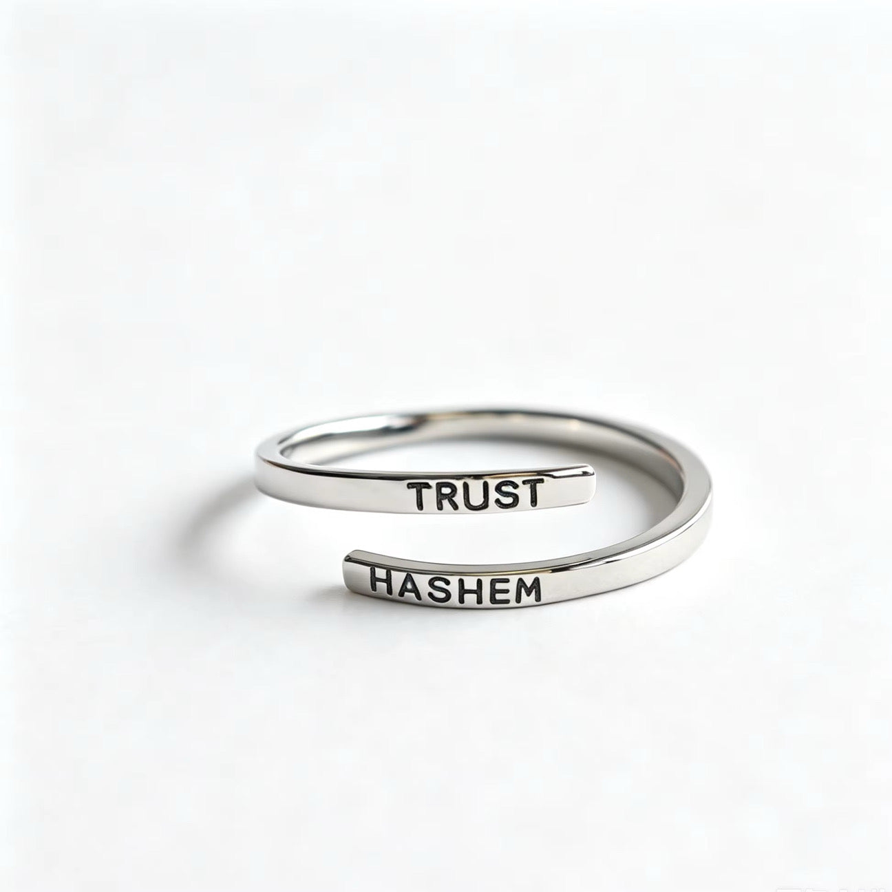 Trust Hashem Ring SILVER